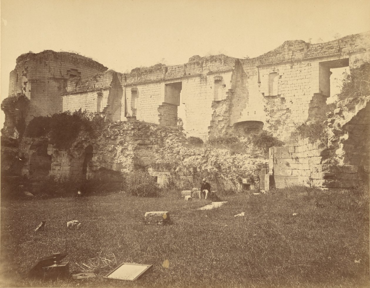 [Rovine di Château de Coucy] da Unknown artist/maker