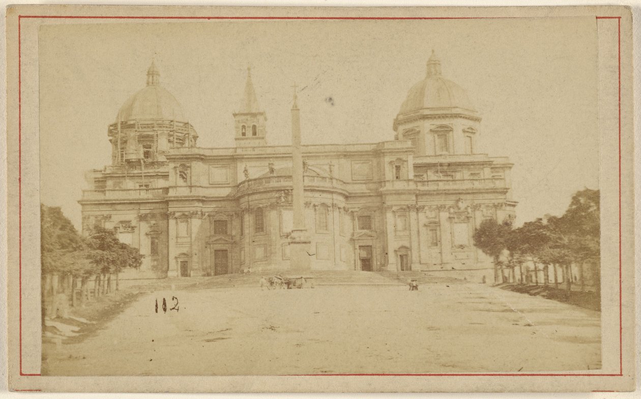 S. Maria Maggiore [Rear View] da Unknown artist/maker