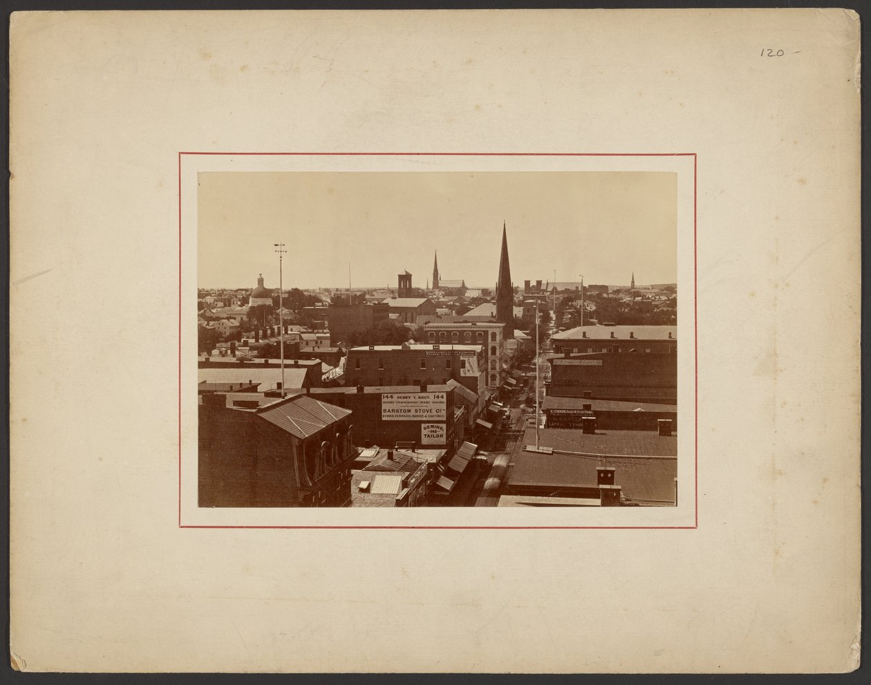 [Vista di Providence, Rhode Island] da Unknown artist/maker
