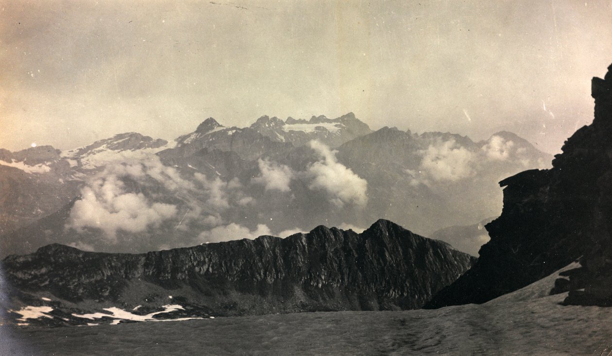 Paesaggio alpino da Unknown photographer