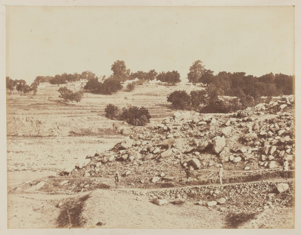 Campo di Amir Yakhub Khan, dove fu firmato il Trattato di Gandamak, Jafed Sing, maggio 1879 da Unknown photographer