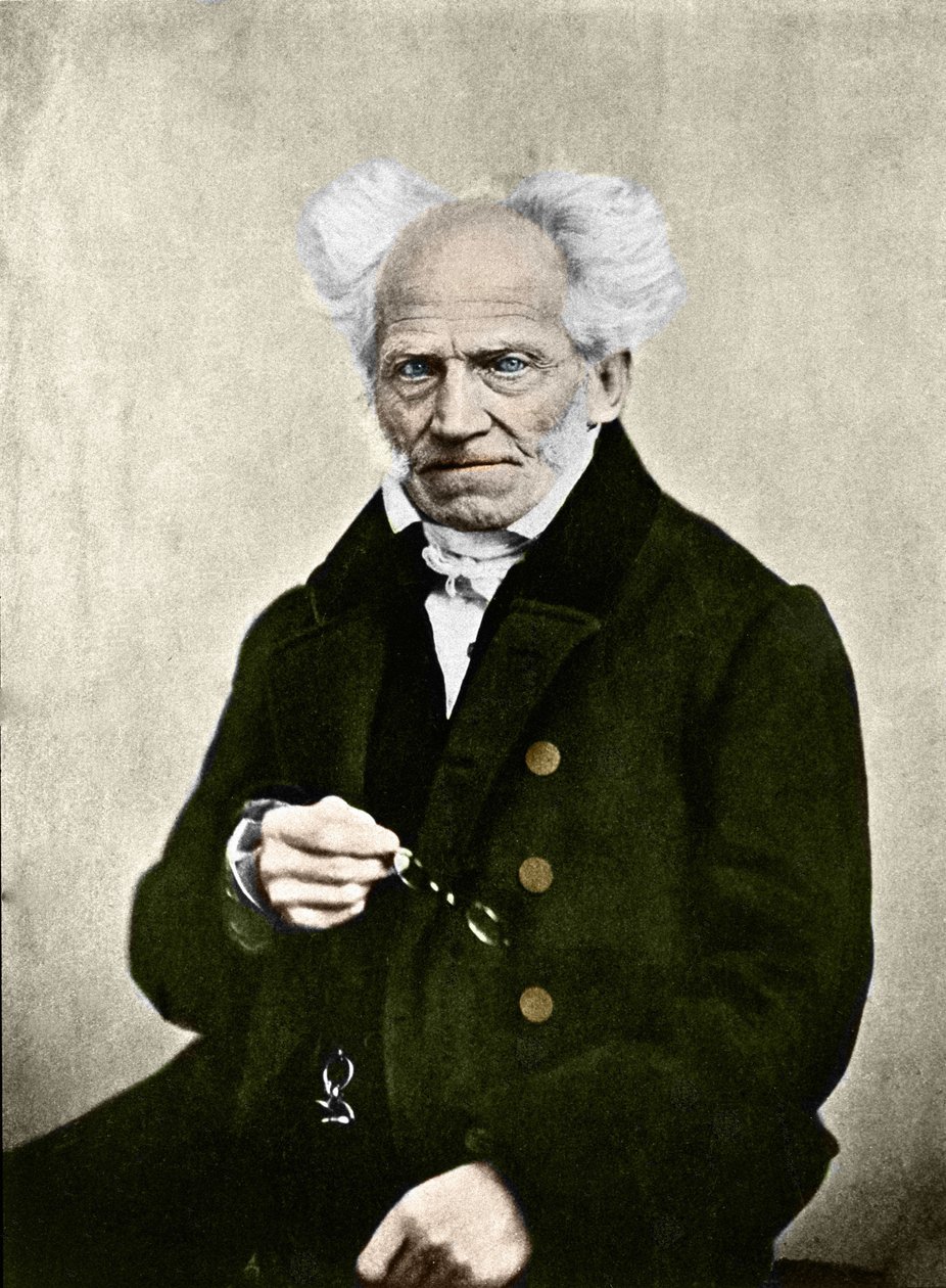 Arthur Schopenhauer (1788-1860), filosofo tedesco da Unknown photographer