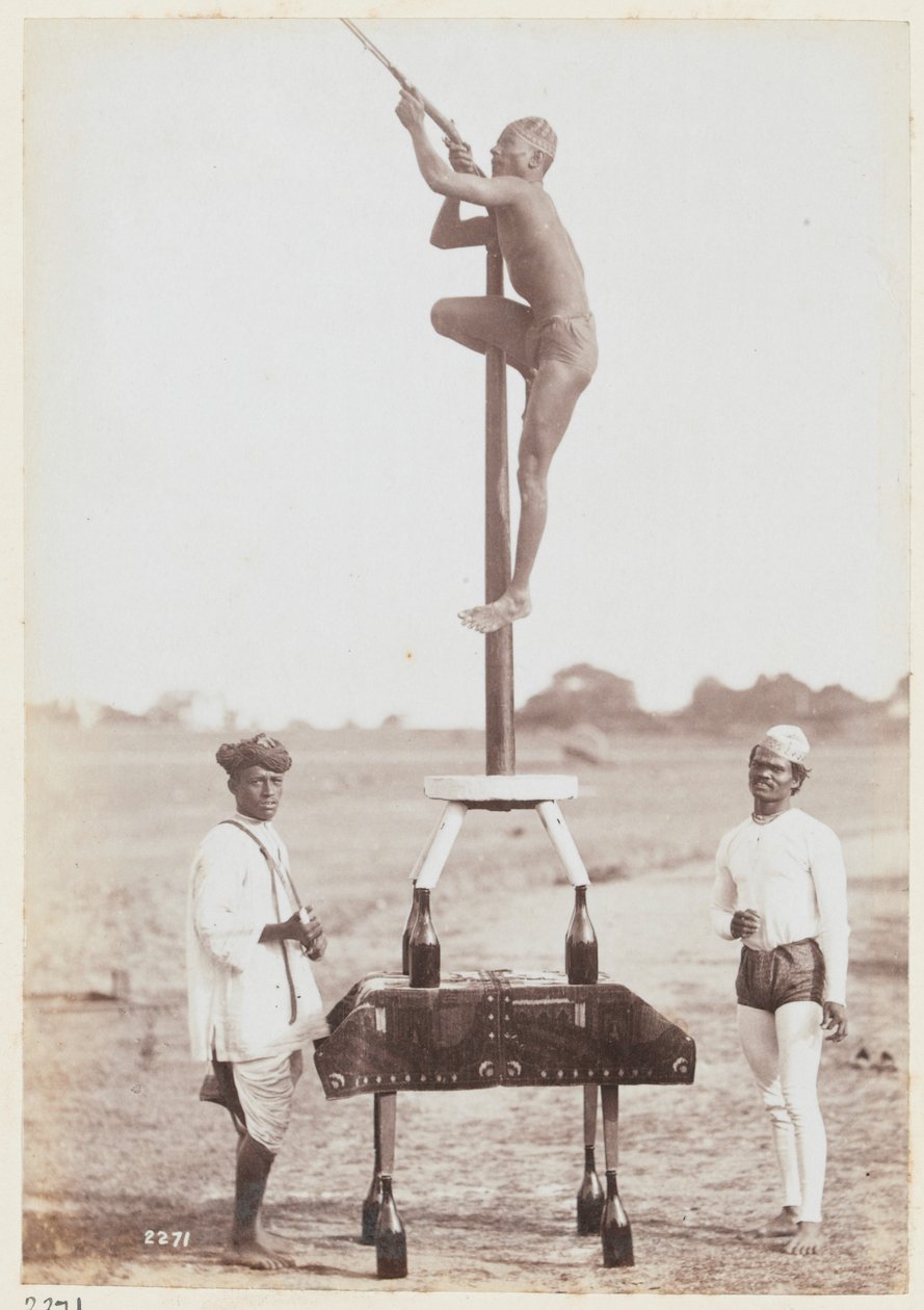 Esercizi atletici al Campo di Esercizio di Delhi da Unknown photographer