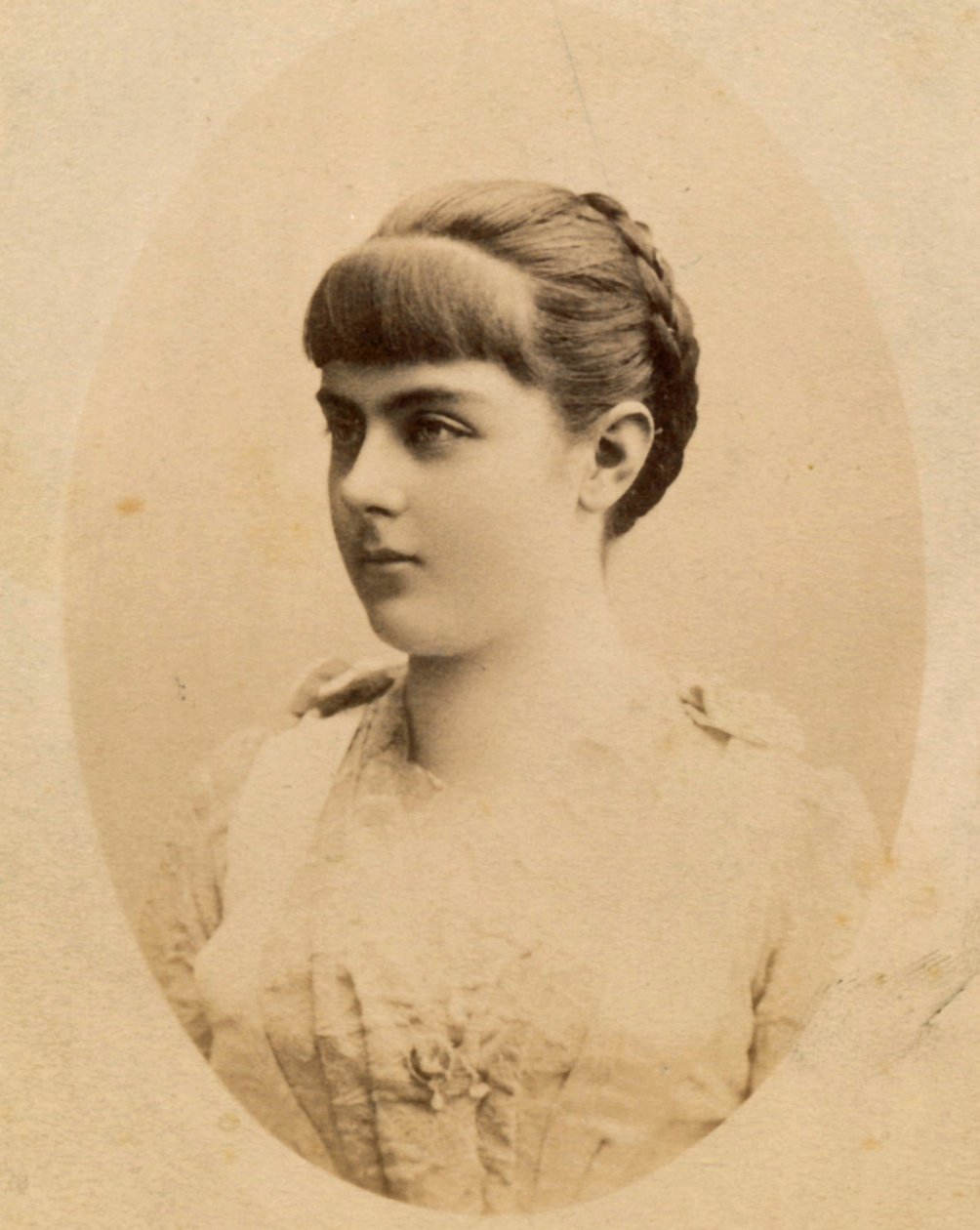 Baronessa Marie Alexandrine "Mary" von Vetsera (19 marzo 1871 – 30 gennaio 1889) da Unknown photographer