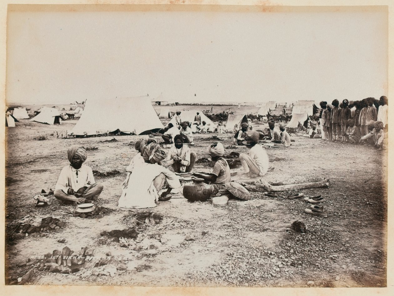 Campo del 15° (Bengal) Fanteria Nativa, Forza di Campo di Suakin da Unknown photographer