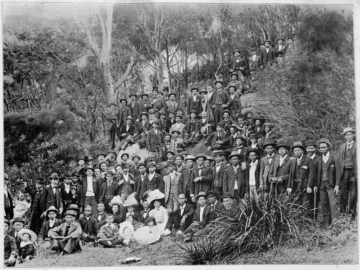 Raduno di cinesi in Australia da Unknown photographer