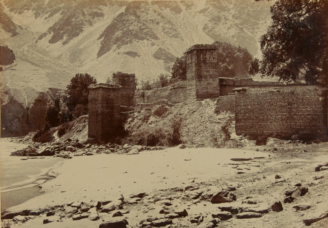 Forte di Chitral, 1895 da Unknown