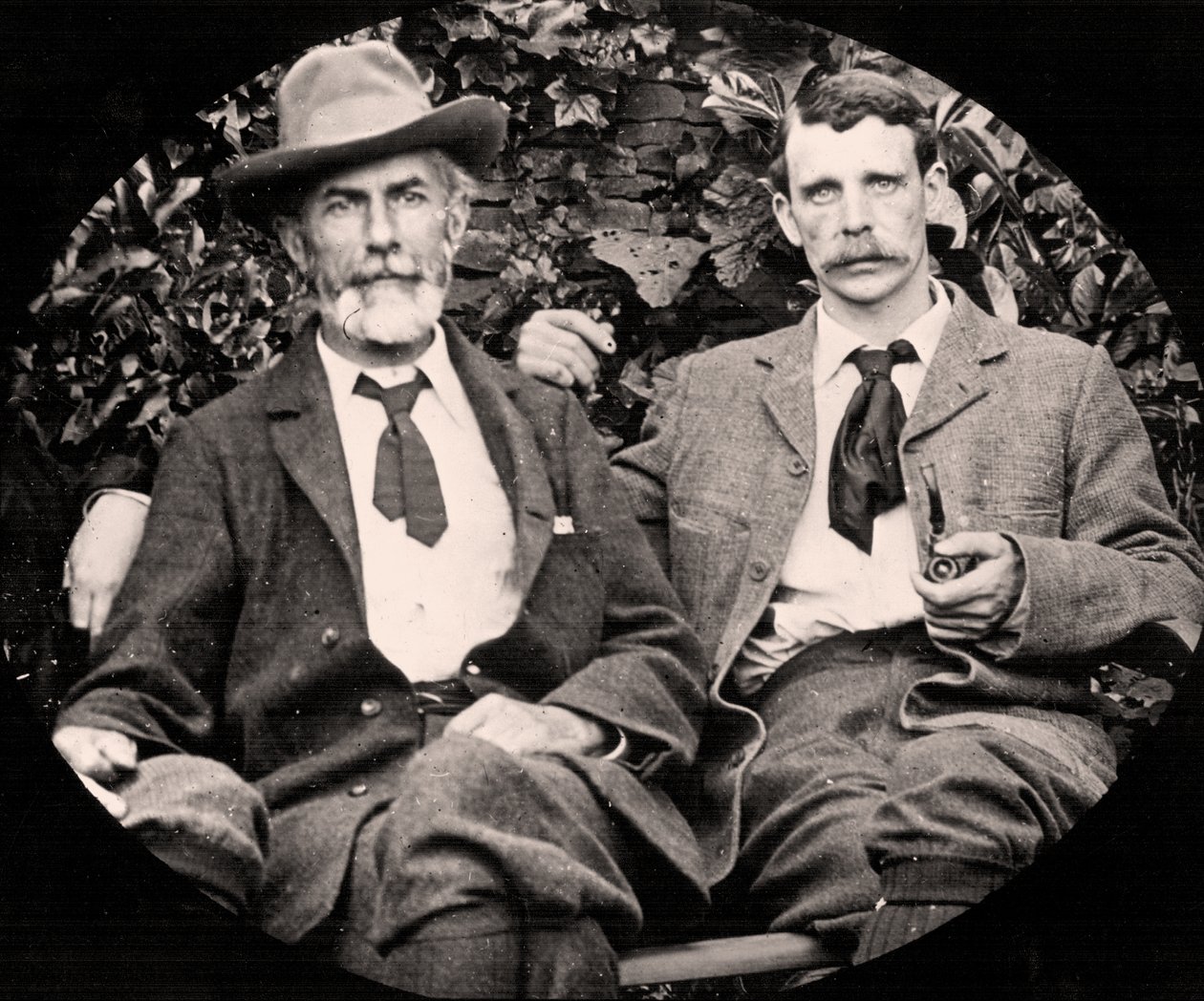 Edward Carpenter e il suo partner George Merrill, c.1900 da Unknown photographer