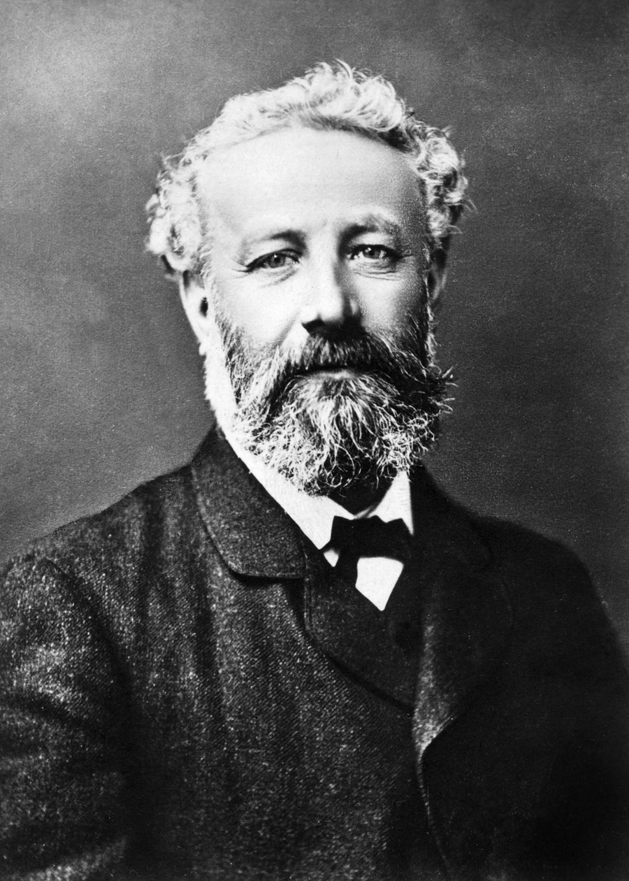 Jules Verne (foto b/n) da Unknown photographer