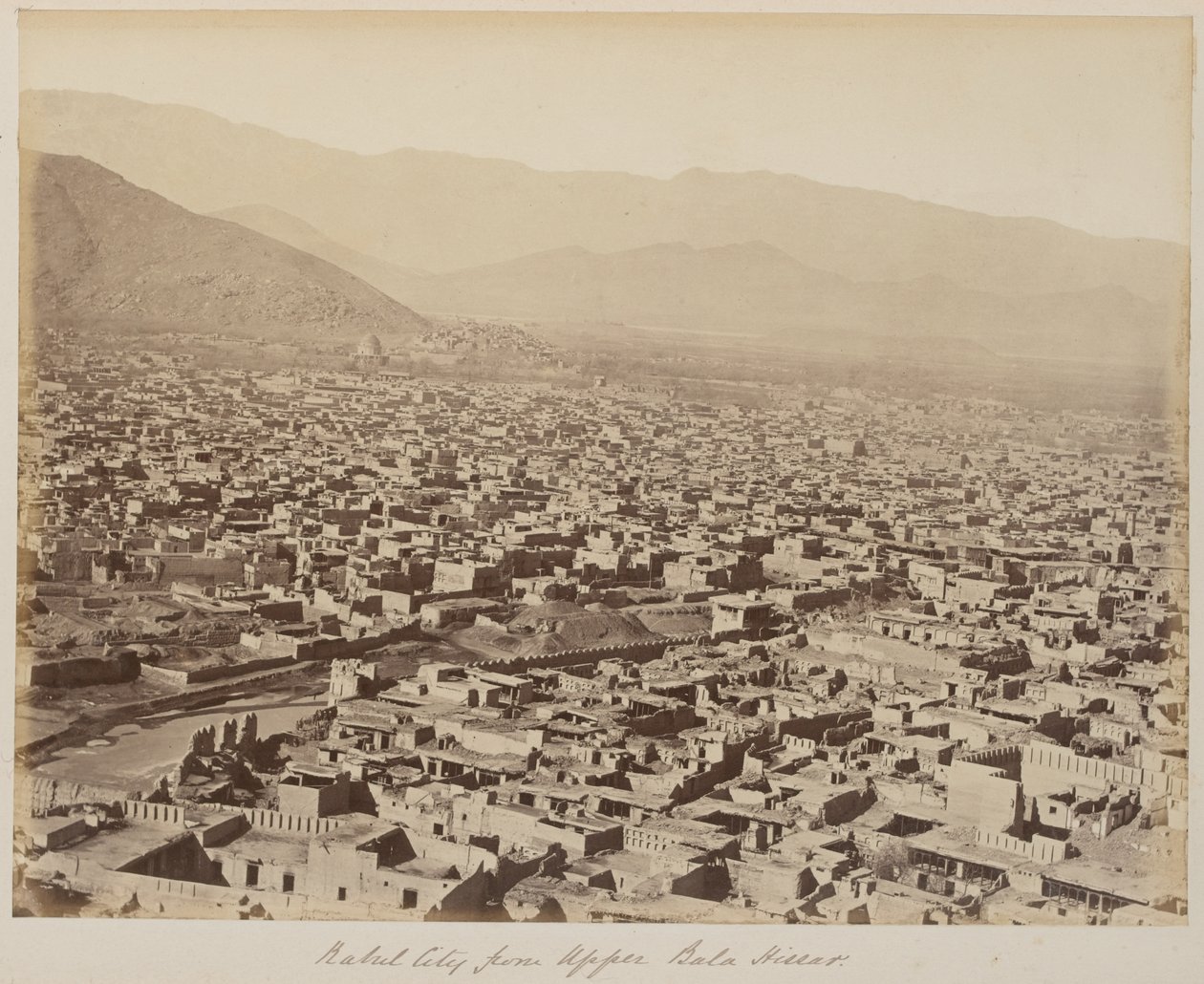 Città di Kabul, 1880 da Unknown