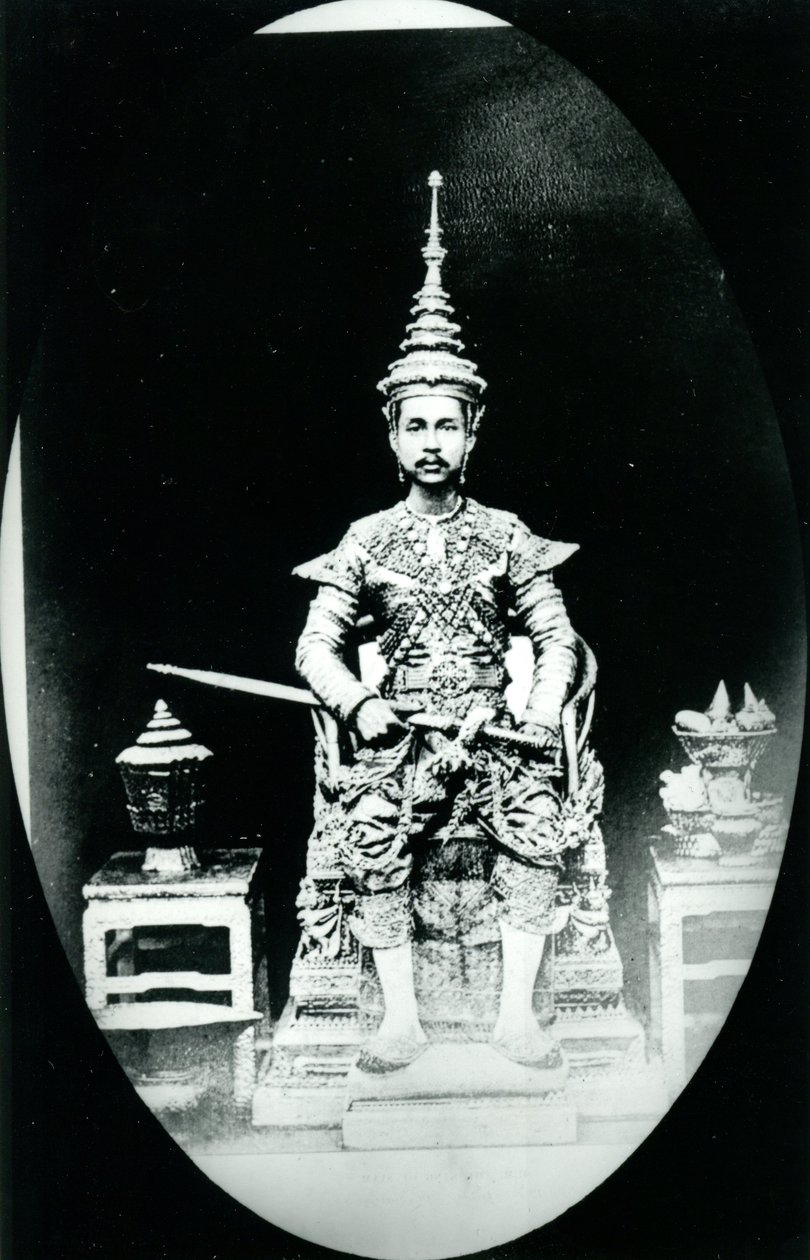 Re Chulalongkorn, c.1880 da Unknown photographer