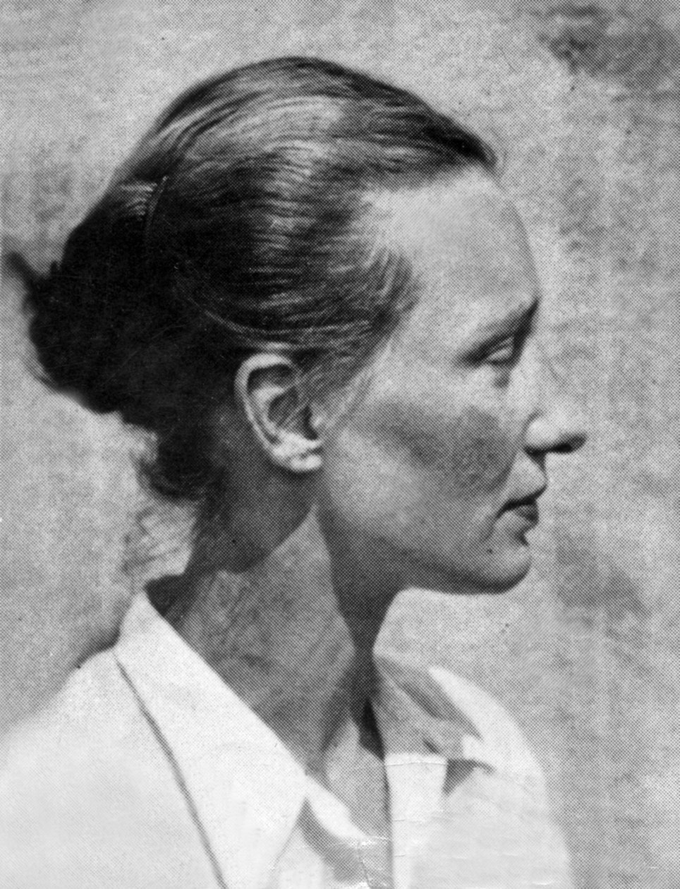 Marie-Madeleine Fourcade, 1942 circa (foto b/n) da Unknown photographer