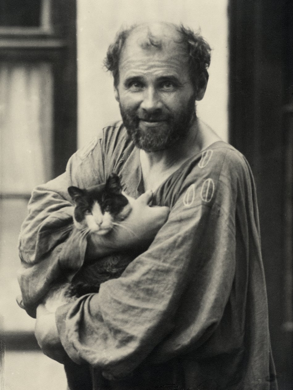 Ritratto di Gustav Klimt da Unknown photographer