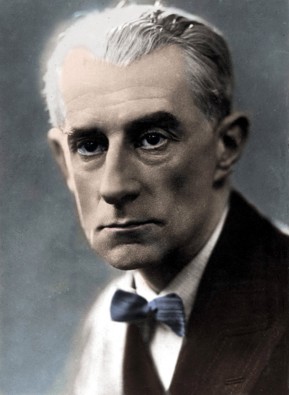 Ritratto del compositore Maurice Ravel da Unknown photographer