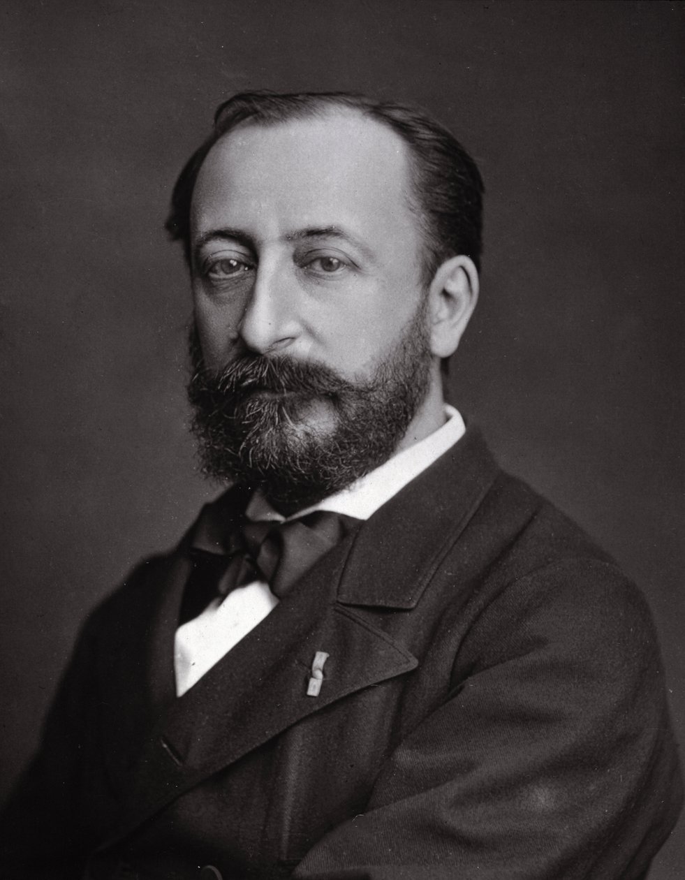 Ritratto di Camille Saint-Saëns (1835 - 1921), compositore francese da Unknown photographer