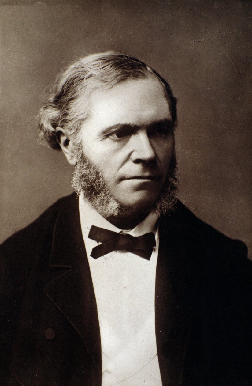 Ritratto di Cesar Franck (1822-1890) compositore inglese (fotografia) da Unknown photographer