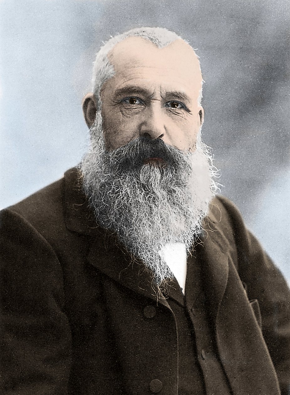 Ritratto di Claude Monet (1840-1926), pittore francese da Unknown photographer
