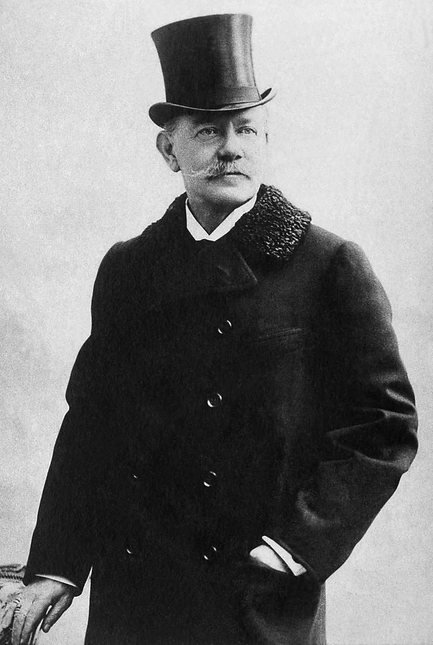 Ritratto del conte Michael Nicolaievich Muravieff (1845-1900) politico russo. Fotografia, inizio XX secolo da Unknown photographer