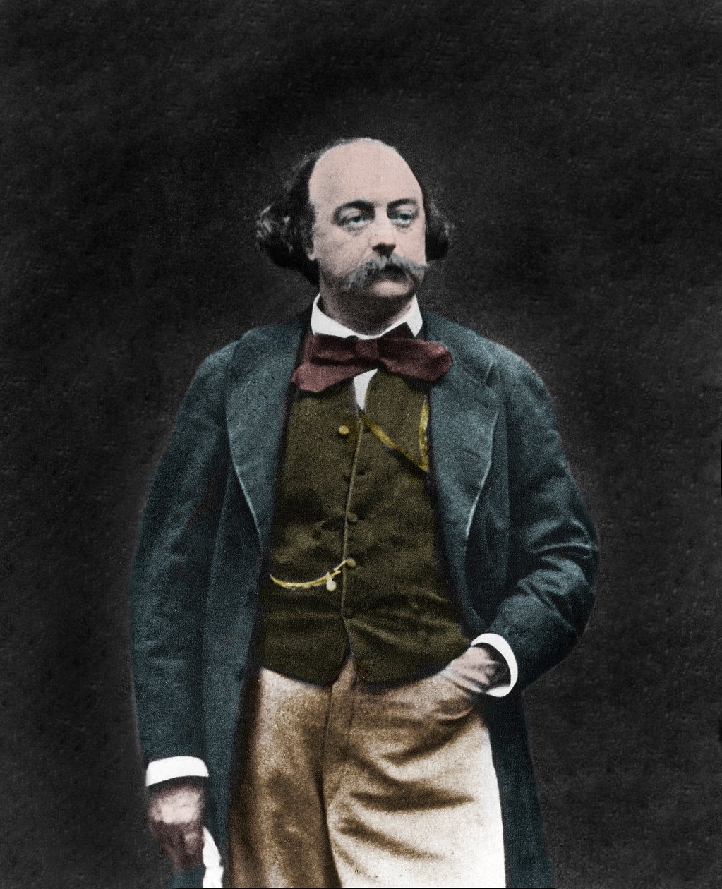 Ritratto dello scrittore inglese Gustave Flaubert (1821-1880) da Unknown photographer