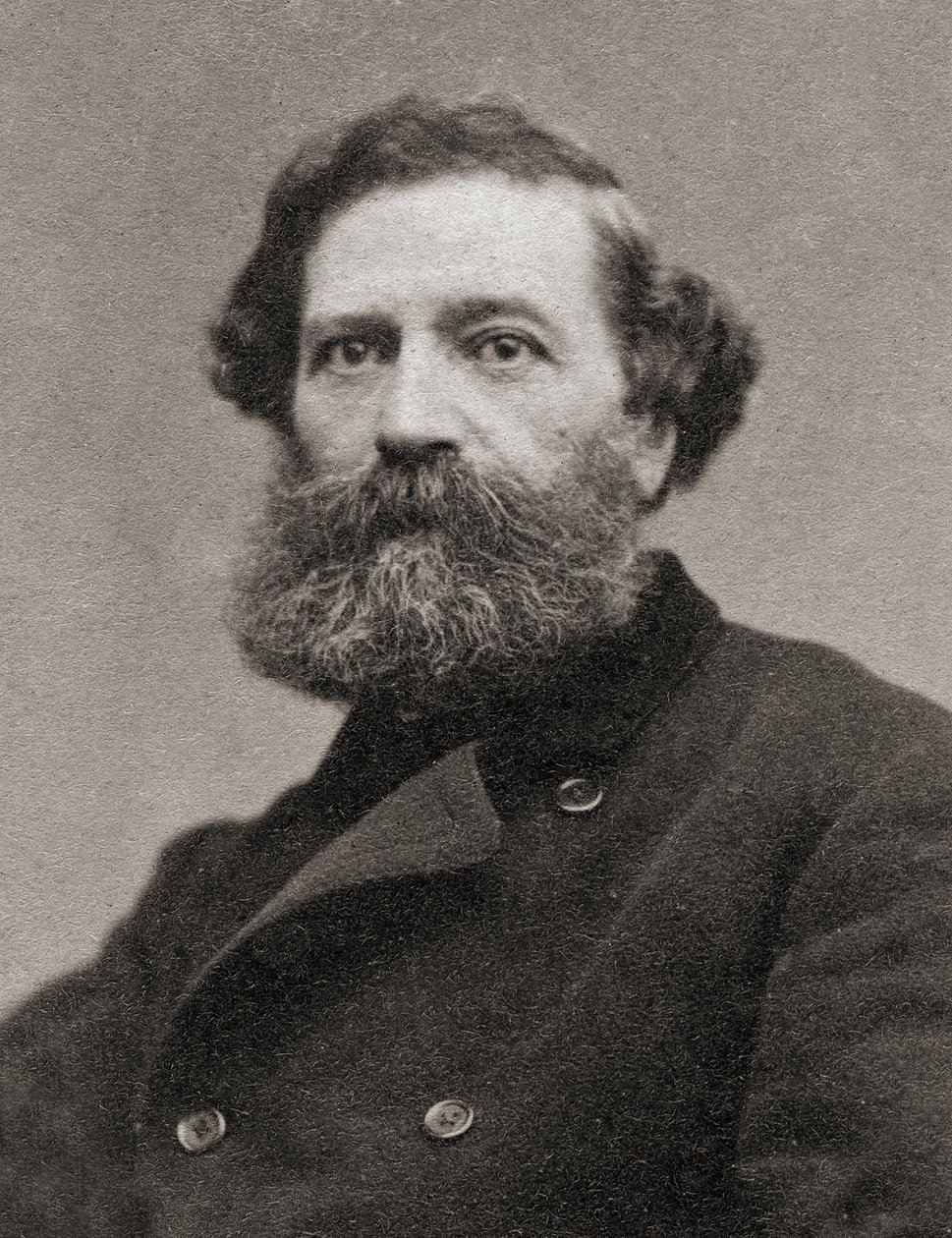 Ritratto di Felix Pyat (1810-1889) scrittore, giornalista e politico francese da Unknown photographer