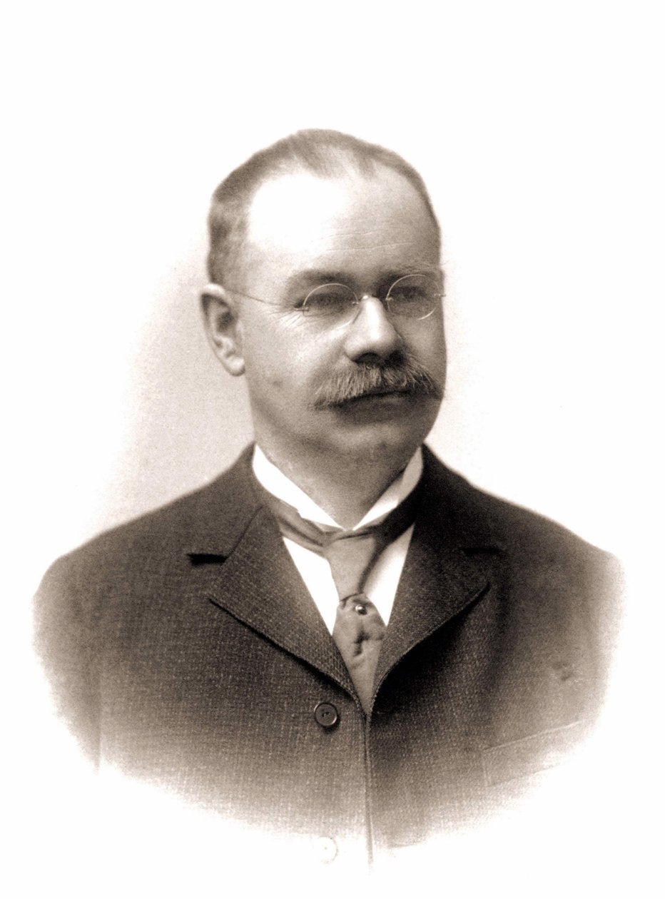 Ritratto di Hermann Hollerith (1860-1929), statistico americano da Unknown photographer