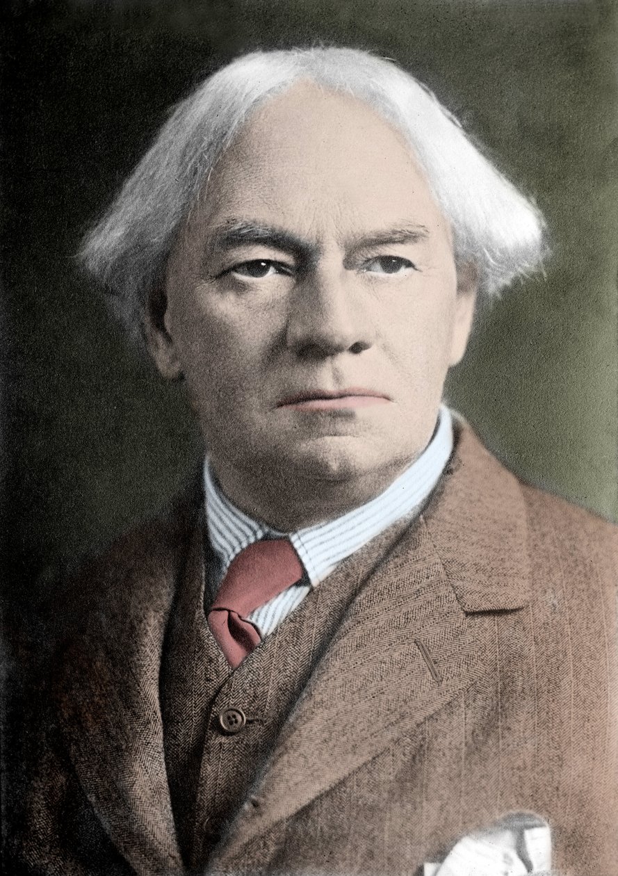 Ritratto di Jerome K. Jerome o Jerome Klapka Jerome Scrittore inglese (1859-1927). da Unknown photographer