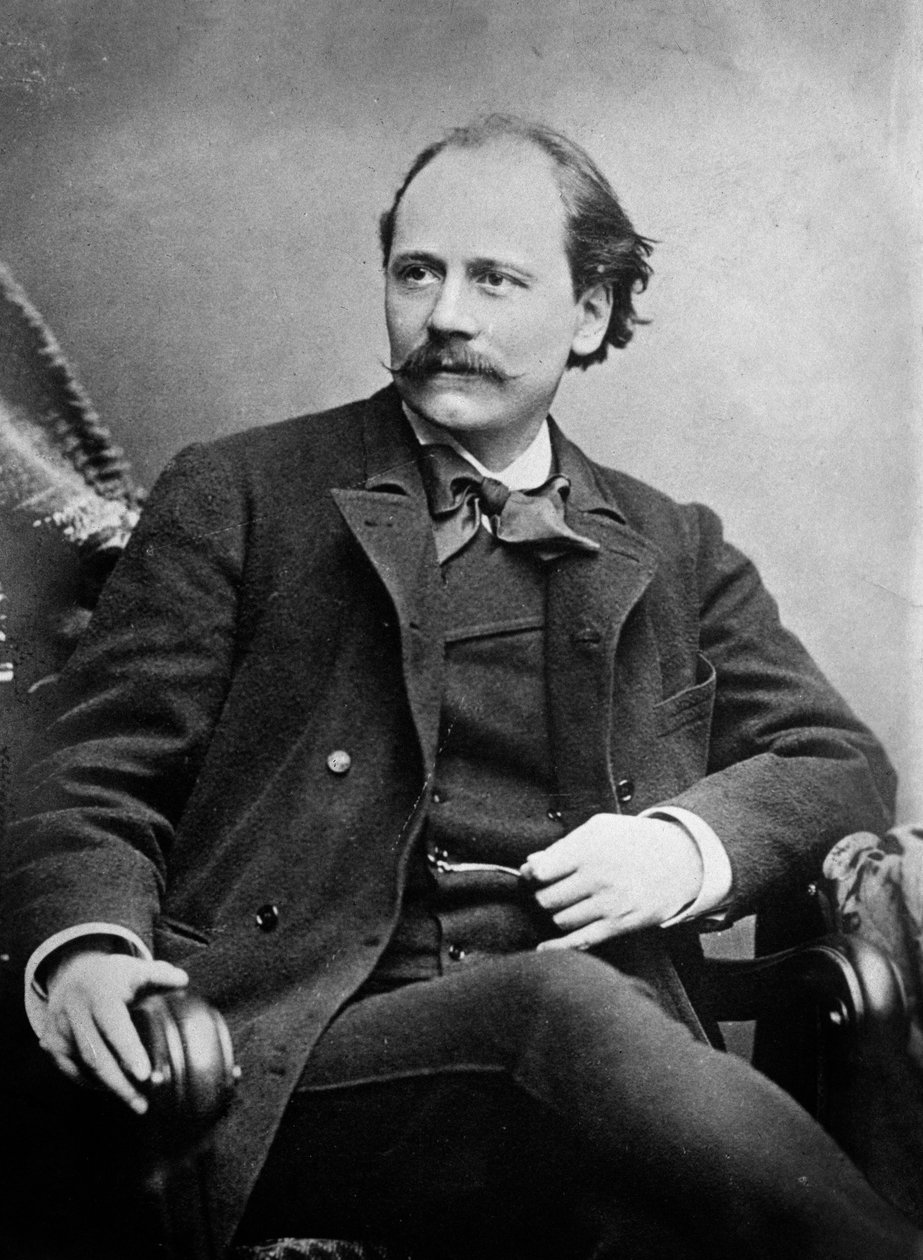 Ritratto di Jules Massenet (foto b/n) da Unknown photographer