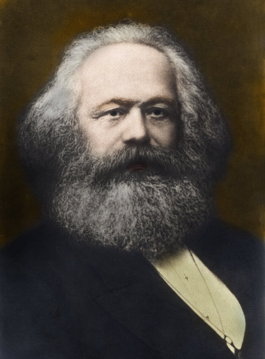 Ritratto di Karl Marx (1818-1883) 1878 da Unknown photographer
