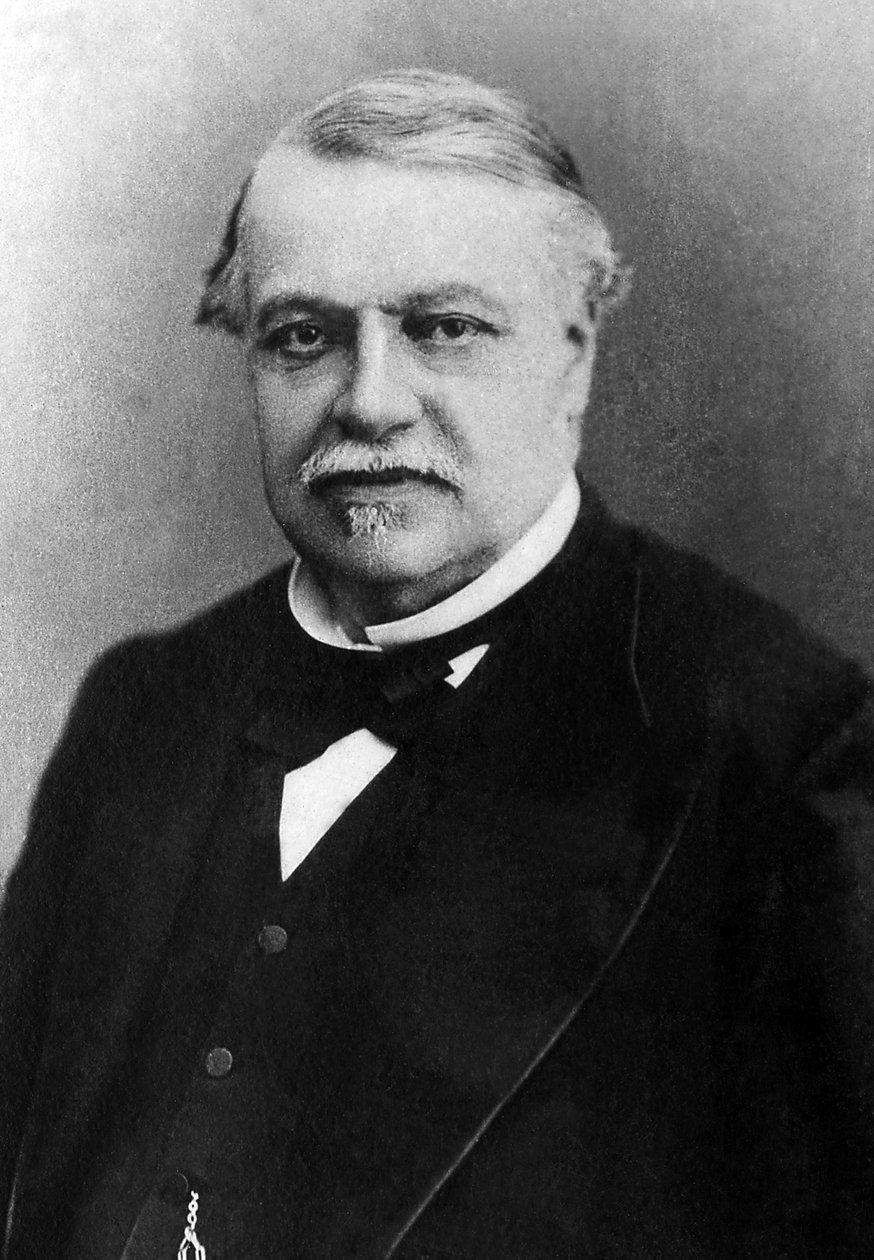 Ritratto di Leon Say (1826-1896), politico francese. da Unknown photographer
