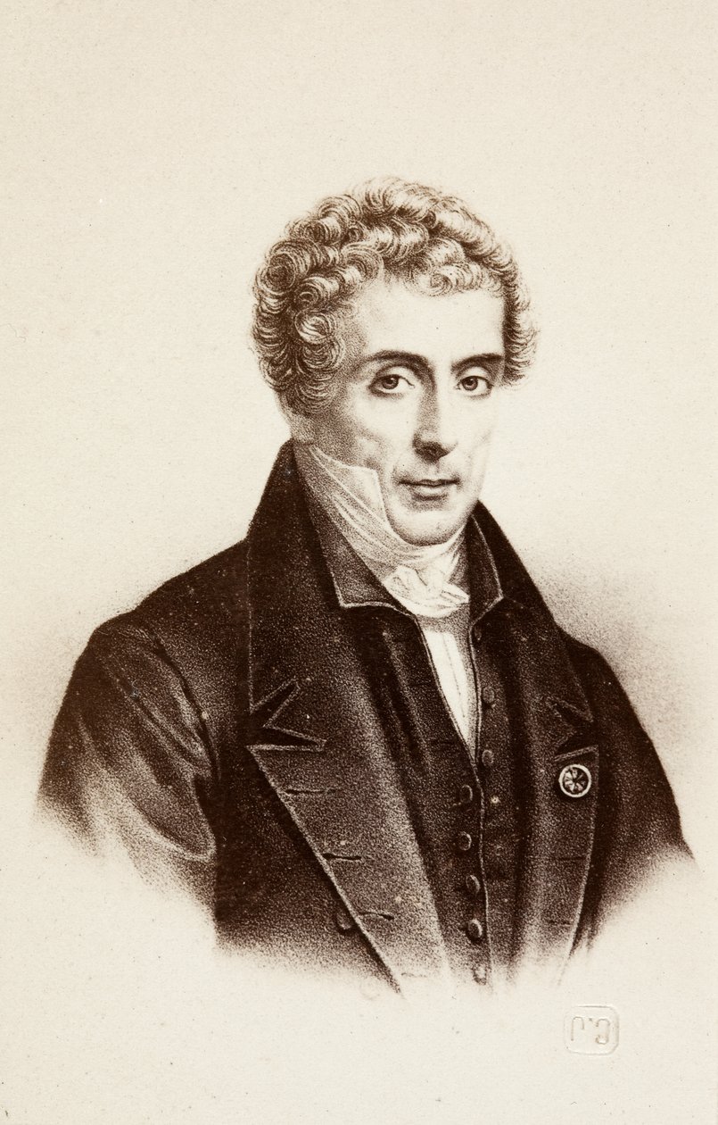Ritratto di Luigi Cherubini da Unknown photographer