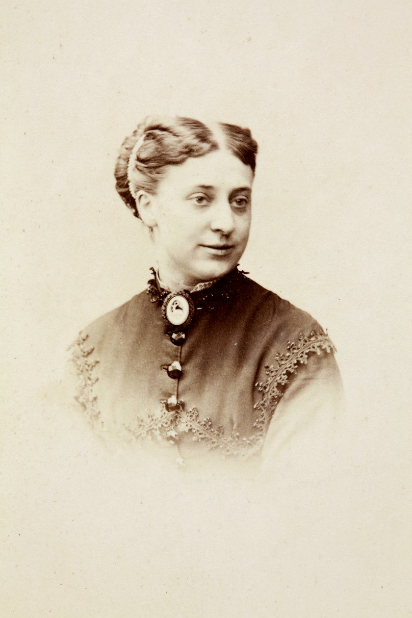 Ritratto di Miss Dunlop, c.1860s da Unknown photographer