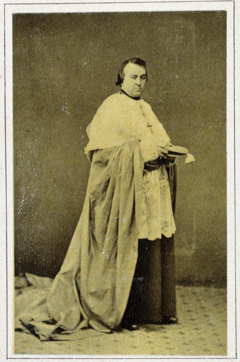 Ritratto di Monseigneur Lavigerie (1825 - 1892) nel 1869 da Unknown photographer