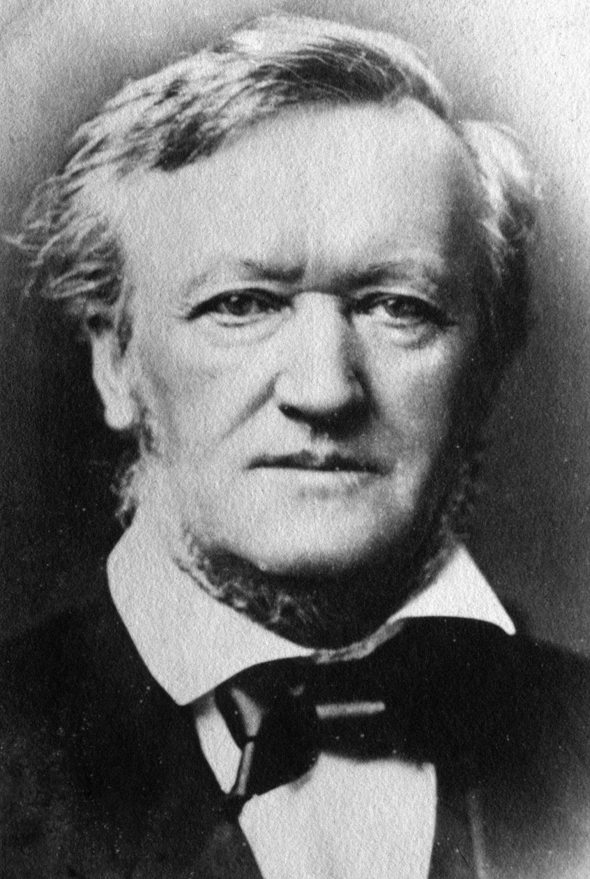 Ritratto di Richard Wagner da Unknown photographer