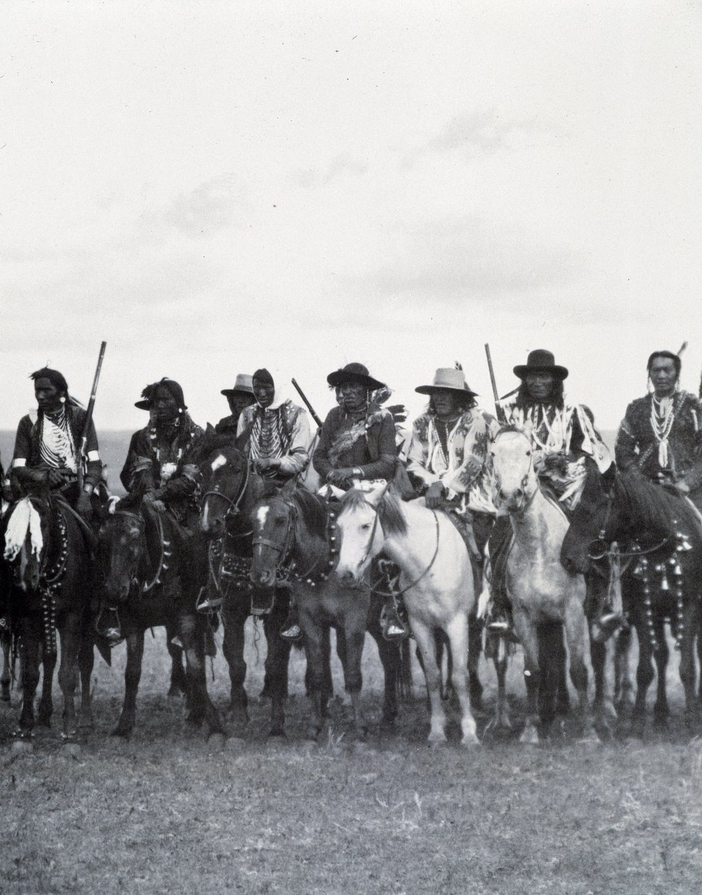 Indiani delle praterie, Canada, fine 19° secolo da Unknown photographer
