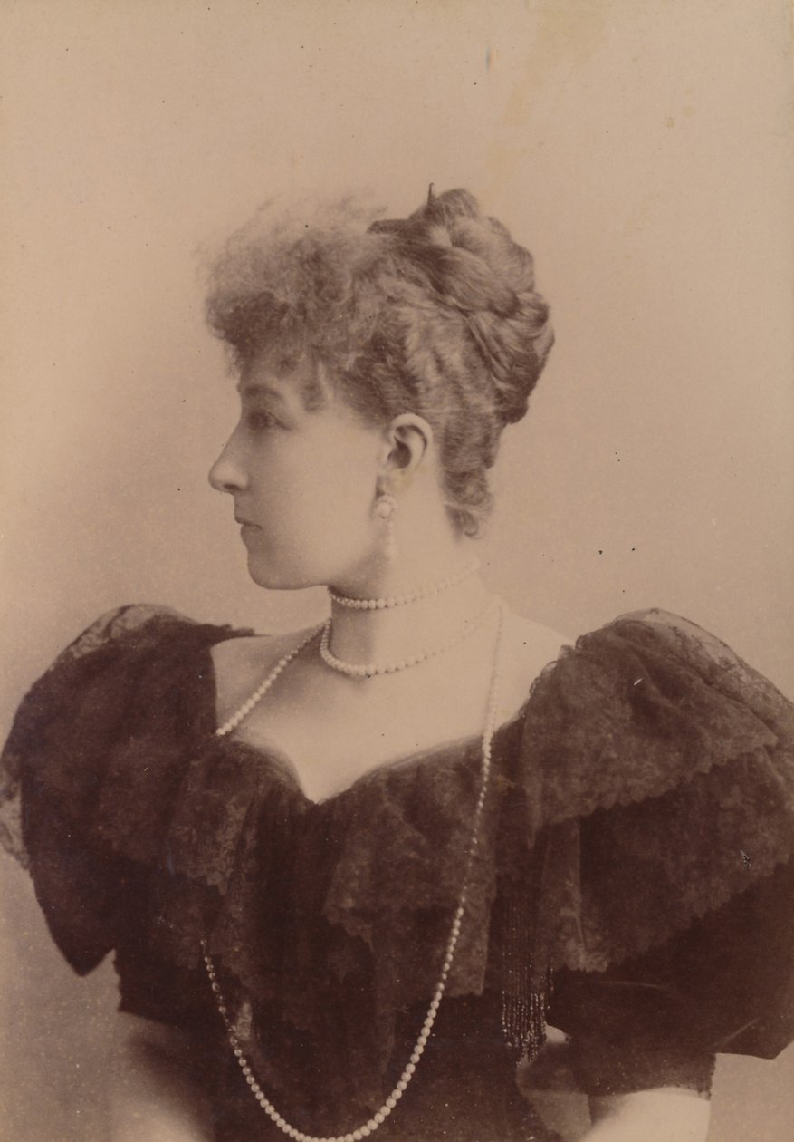 Principessa Stefania Clotilde Luisa Erminia Maria Carlotta del Belgio (21 maggio 1864 – 23 agosto 1945) da Unknown photographer
