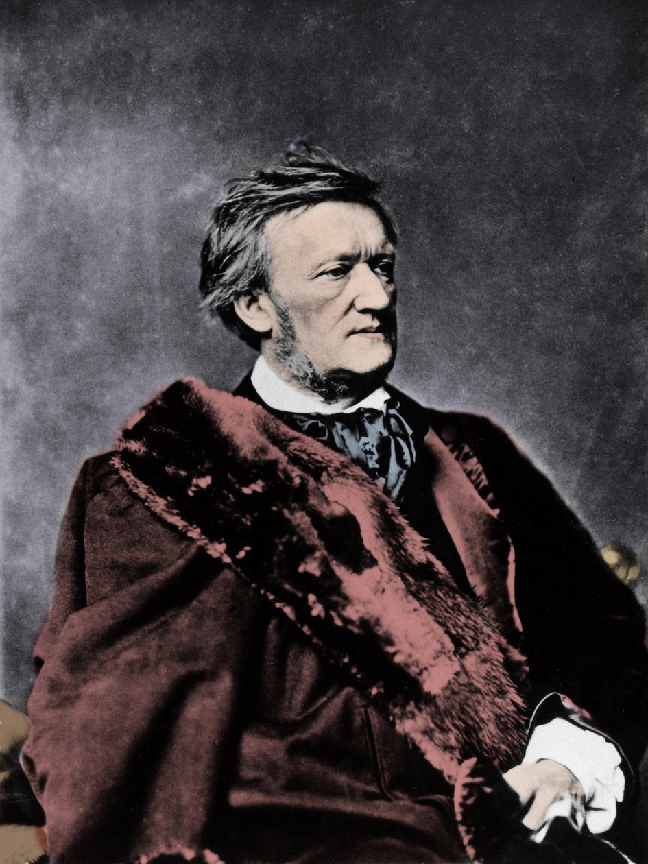 Ritratto di Richard Wagner (1813-1883) compositore tedesco da Unknown photographer