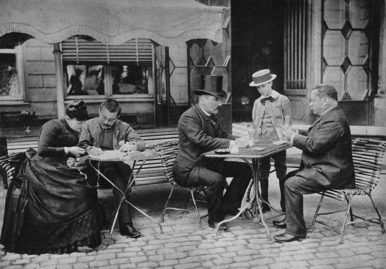 Scena di vita quotidiana, la tradizione dell
