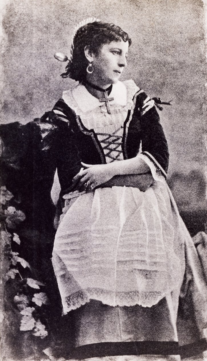 Teresina Brambilla (1845-1921) in costume di scena da Unknown photographer