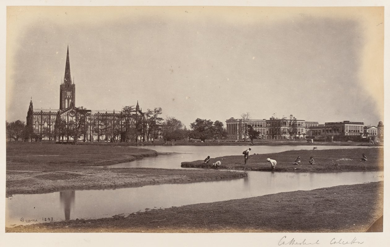 La Cattedrale e il Palazzo del Vescovo, Calcutta da Unknown photographer