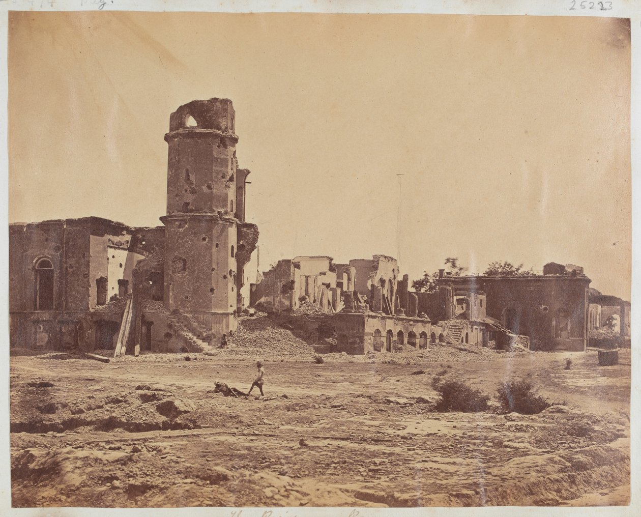 Il retro della Residenza da Unknown photographer