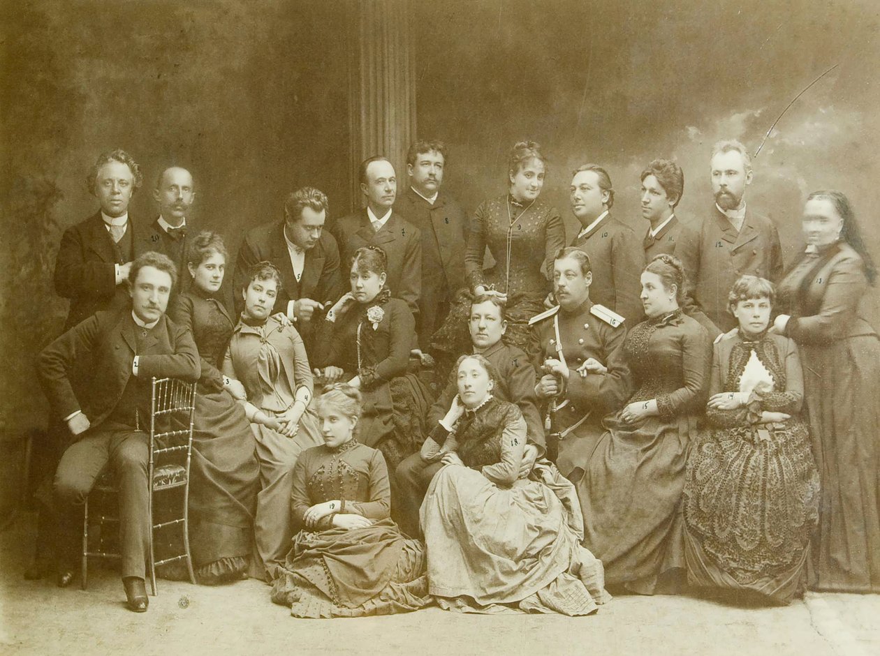 Il primo gruppo teatrale drammatico a Varsavia da Unknown photographer