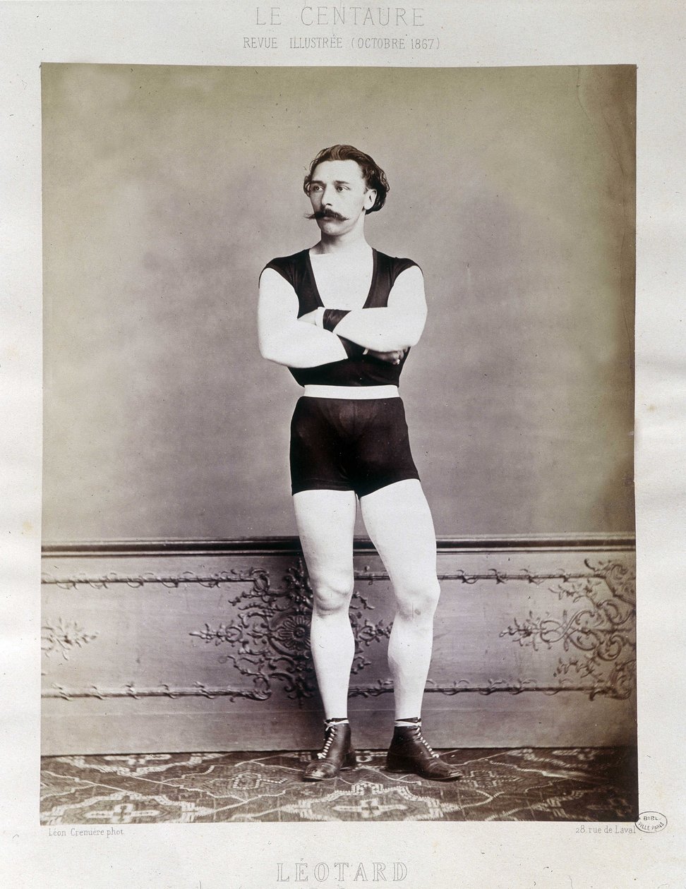 Il ginnasta Jules Leotard - in 