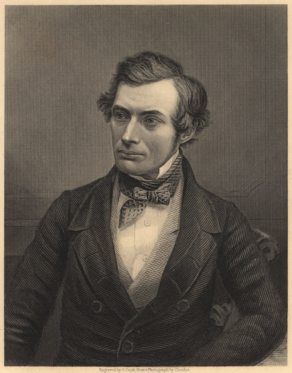 Thomas Graham (1805-1869) chimico scozzese che ha posto le basi della chimica fisica, c.1860 da Unknown photographer