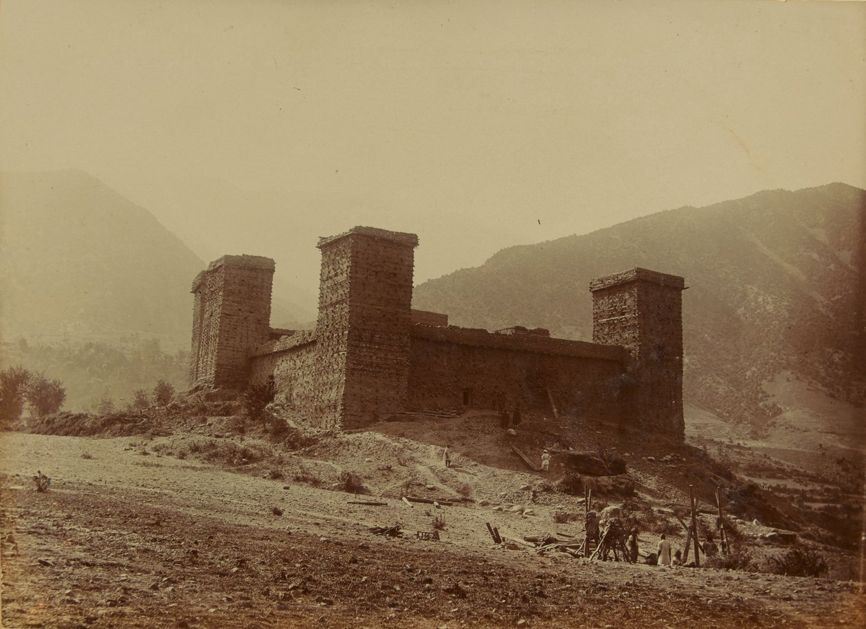 Veduta del Forte di Chitral da Unknown photographer