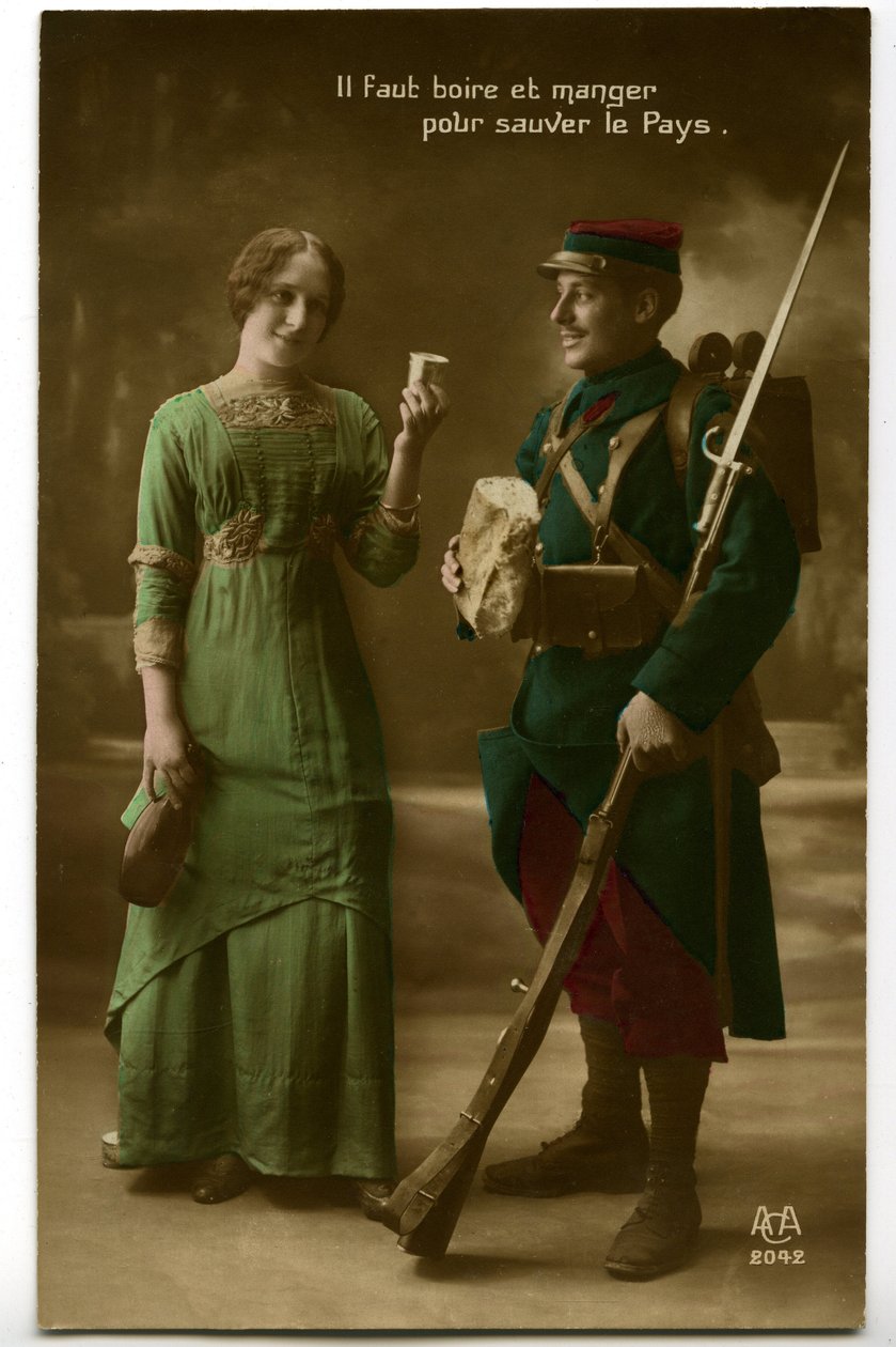 Guerra 1914 - 1918 (14-18): cartolina d