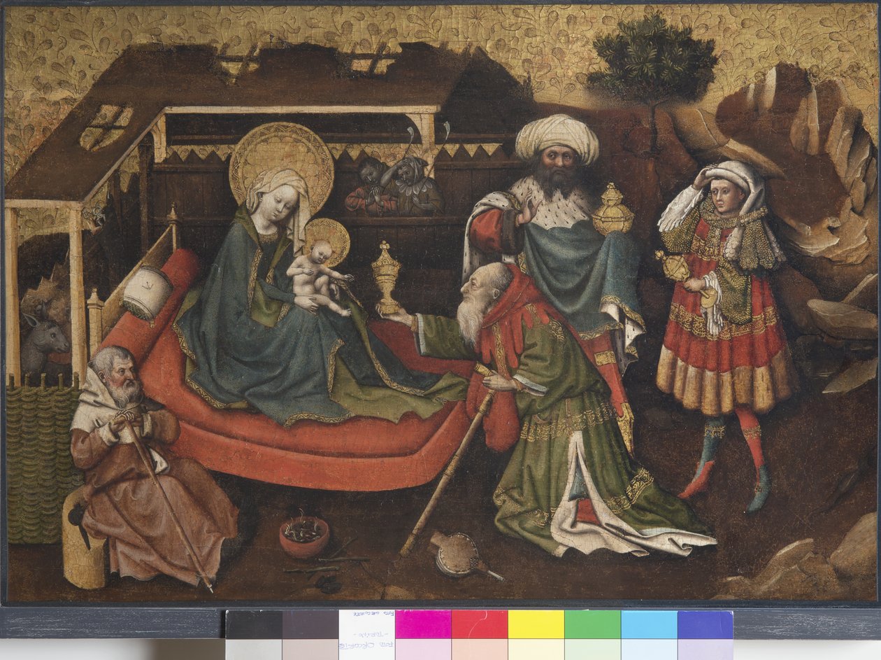 Adorazione dei Magi da Upper Rheinish Master
