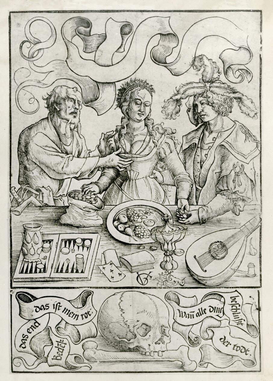 Amore mercenario, c.1511 da Urs (1485 1528) Graf