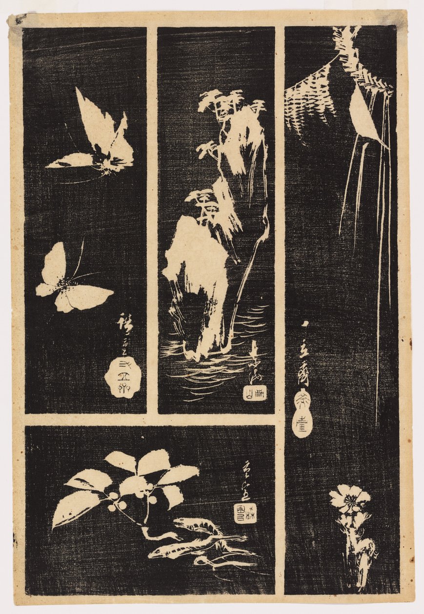 Foglio Harimaze da Utagawa Hiroshige