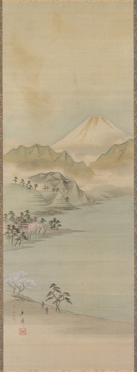 Lago Suwa da Utagawa Hiroshige