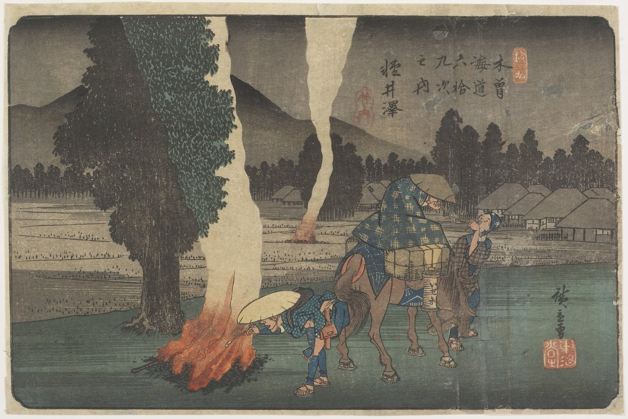 No.19 Karuizawa, 1830-1844 da Utagawa Hiroshige